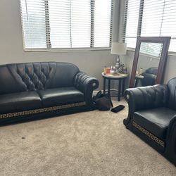 Custom love Seat Set