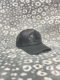 Yo No Pesco Gray Trucker Hat