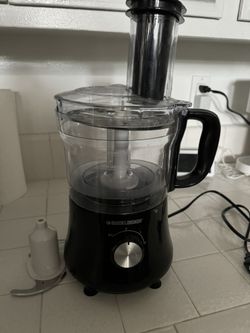 Black and decker food processor