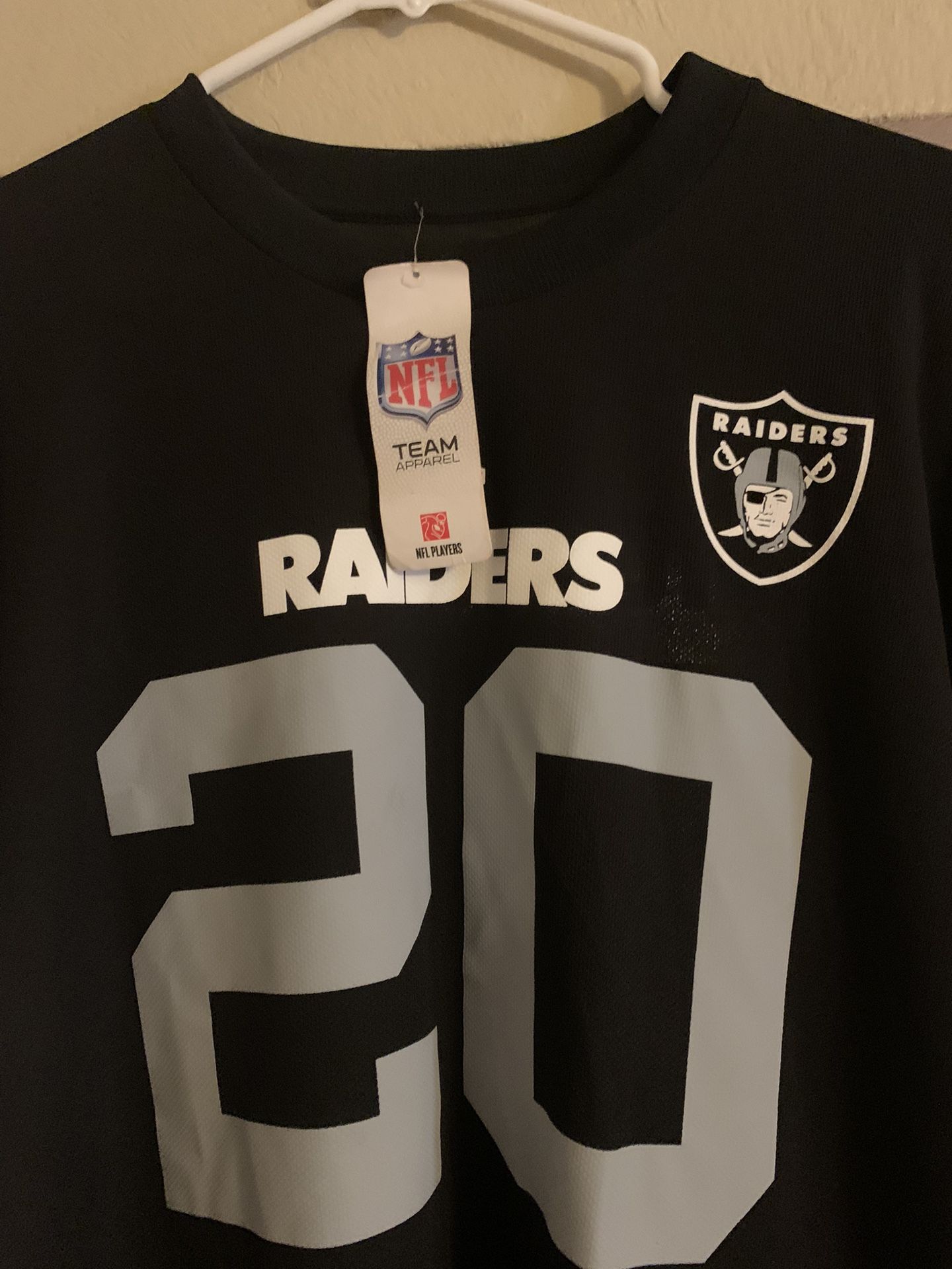Raiders Mcfadden Jersey New Size XL With Tags