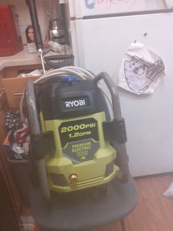 Ryobi premium electric pressure washer