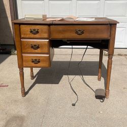 Singer Sewing Machine Desk 