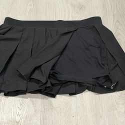 New Halara Black Skirt Skort Large