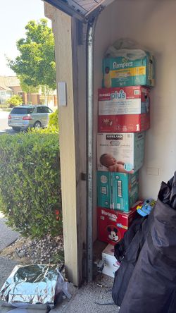 Unused baby diapers size 1
