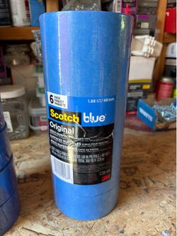Tape Azul de 2 Pulgadas.