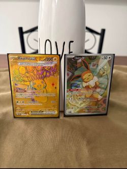 Pikachu Ex Hyper Rare/ (Eevee SOLD)