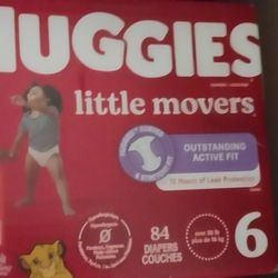 HUGGIES SIZE 6 $38