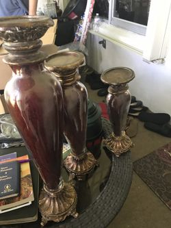 Lamp and candle holder