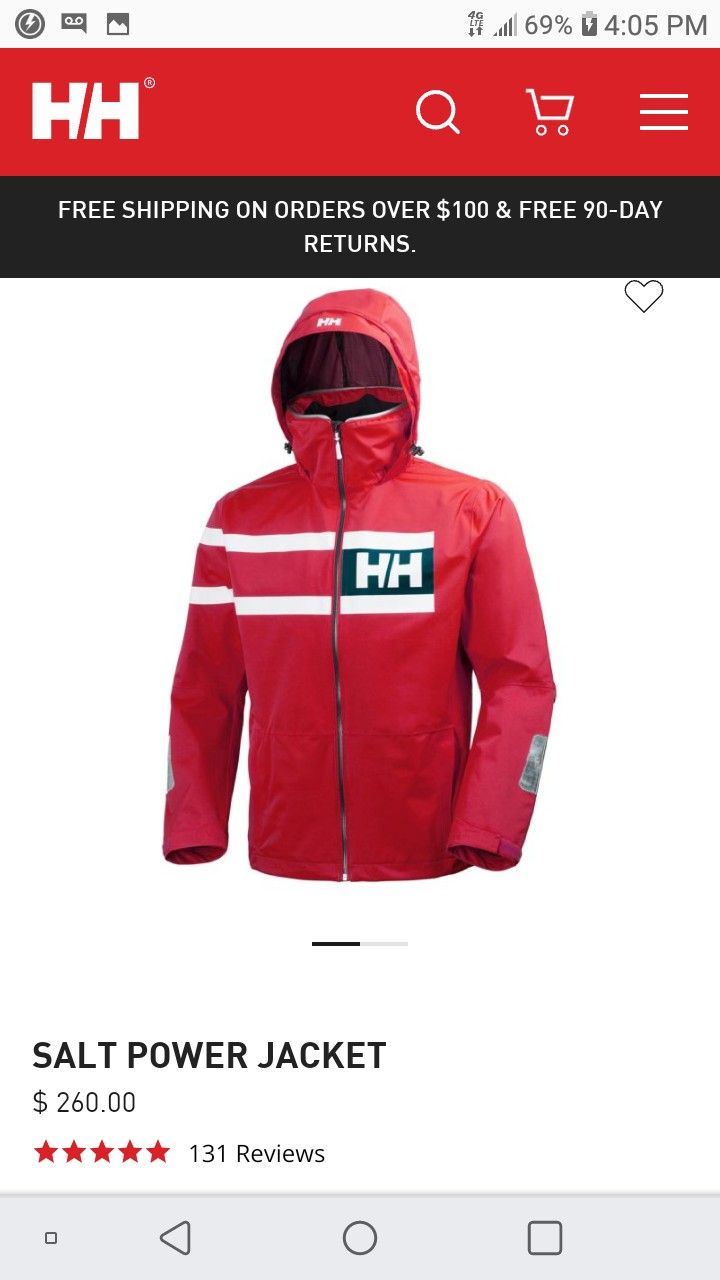 Helly jacket