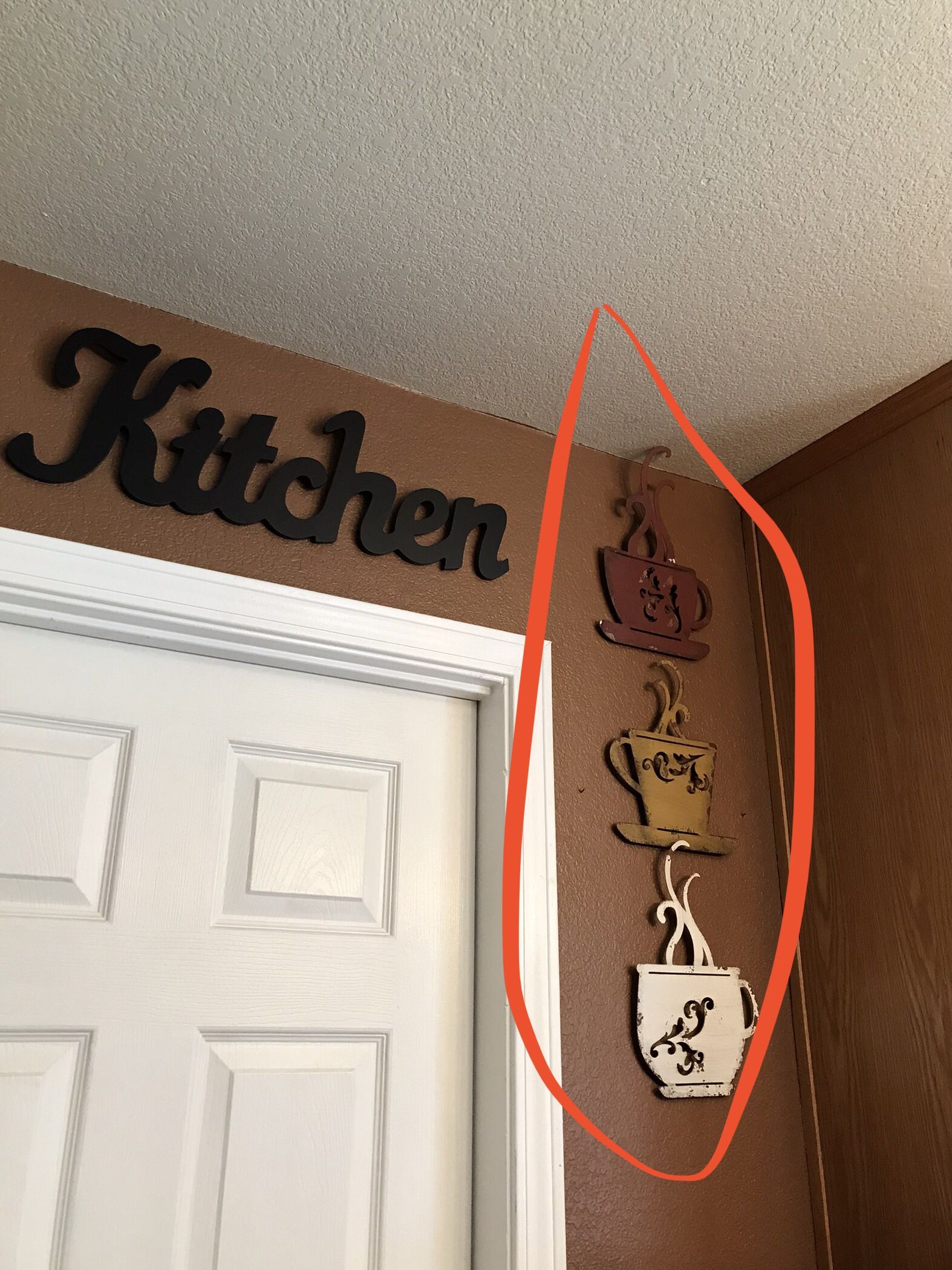 Metal Coffee Decor