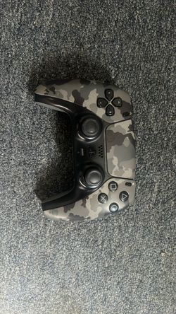 PS5 DualSense Wireless Controller Gray Camo