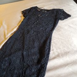 Lacy Black Dress