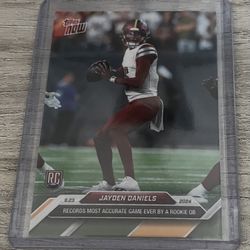 2024 Topps Now # 5 Jayden Daniels 