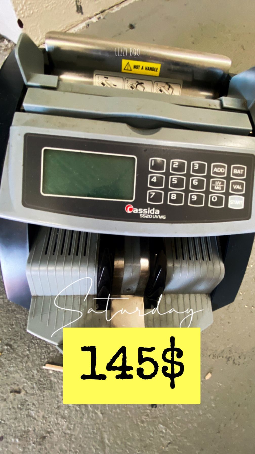 Counting Money Machine