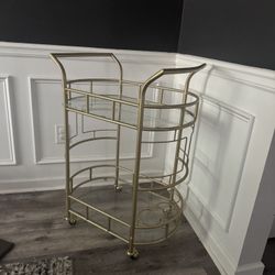 gold bar cart 