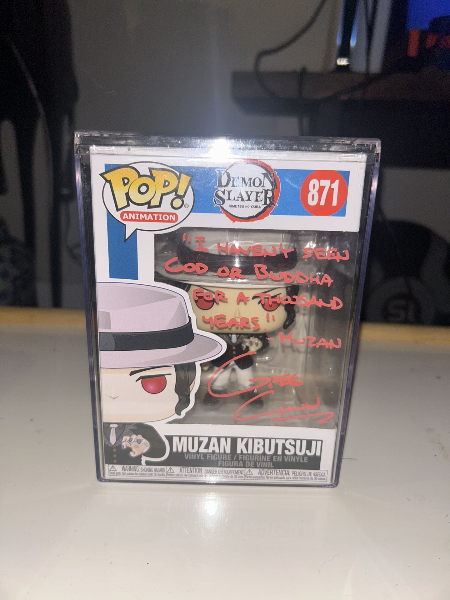 Muzan Kibutauji Signed Funko Pop
