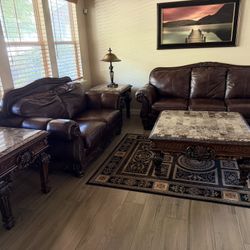 Beautiful Ashley Furniture Tuscan Set