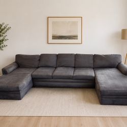 Living Spaces Prestige Down Feather Sectional