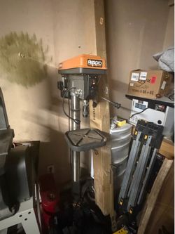 Rigid Stand Up Drill Press. Works great