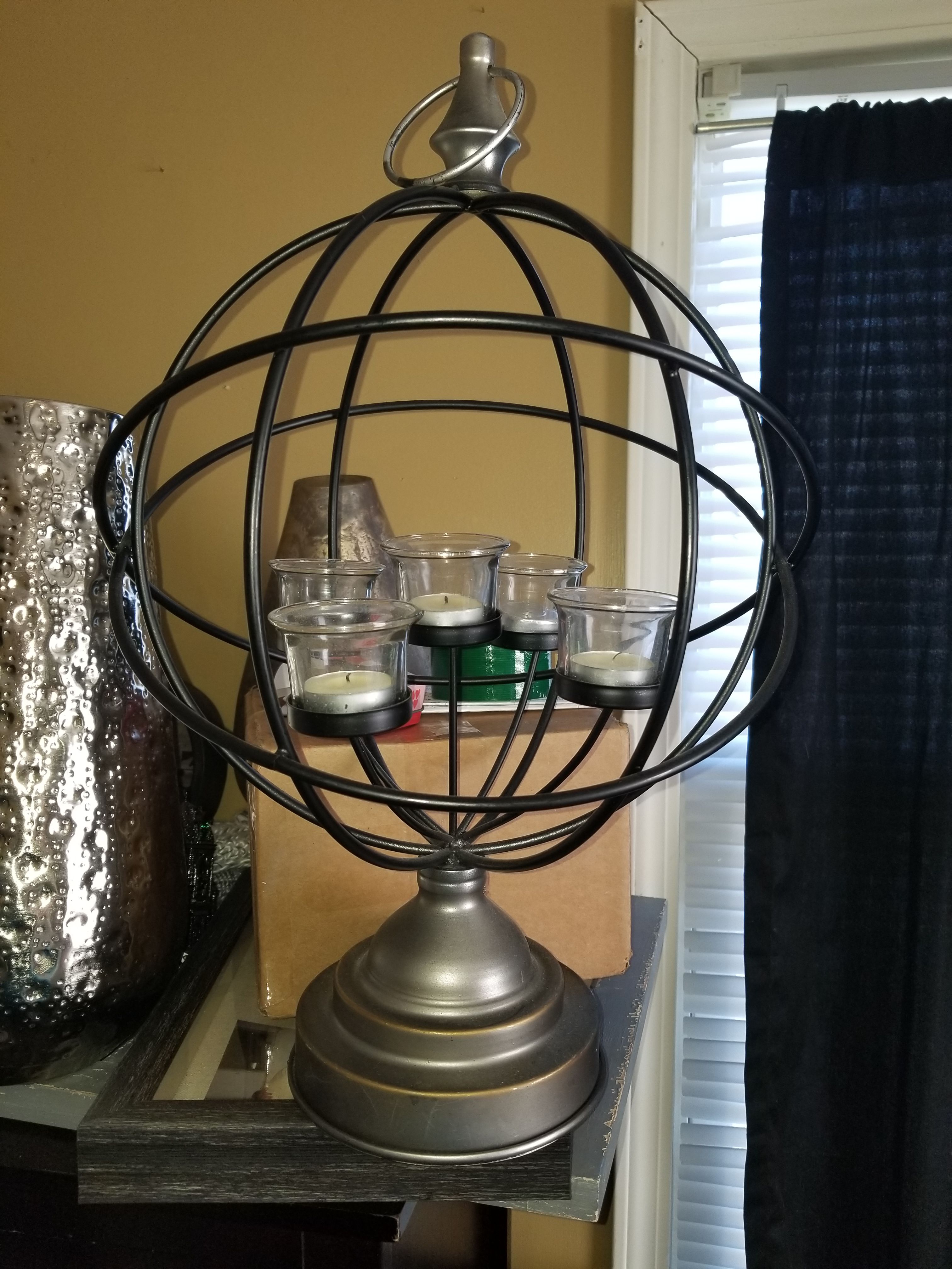 Tea light globe