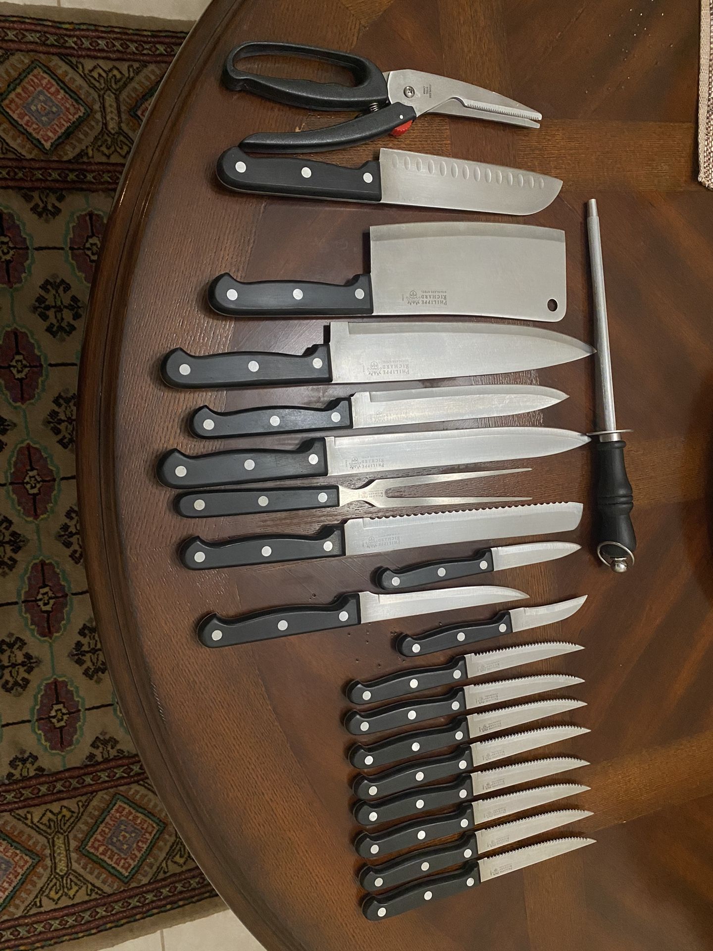 Kitchen knife Set Block - Philippe Richard