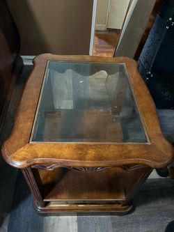 Hardwood  Corner Table