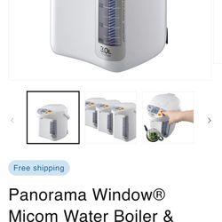 Zojirushi Panorama Window® Micom Water Boiler & Warmer CD-LFC30