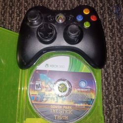Xbox 360 Controller And Game