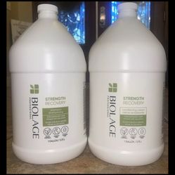 Biolage strength recovery  gallon Duo/ Set* Free Twist & Lock Pumps!NEW.