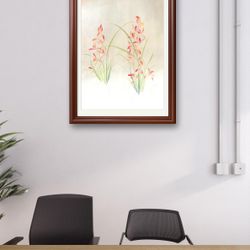 Hand-painted orchid