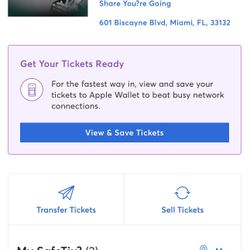 1 Tiket Sec 117, Row 29, Seat 9