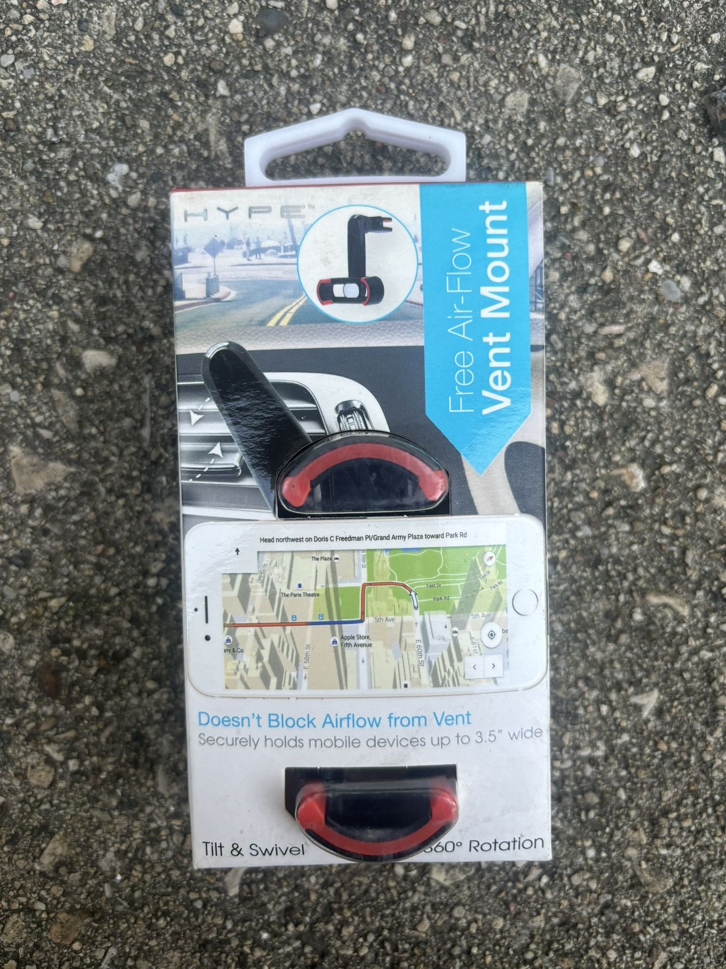 Free Air Flow Vent Mount For Phone In Car