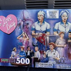 I Love Lucy Puzzle Collectable