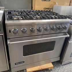 Viking Professional Dual Fuel Range 36”