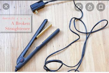 Fix broken hair straightener