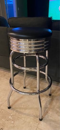 Retro Diner Style Bar Stool