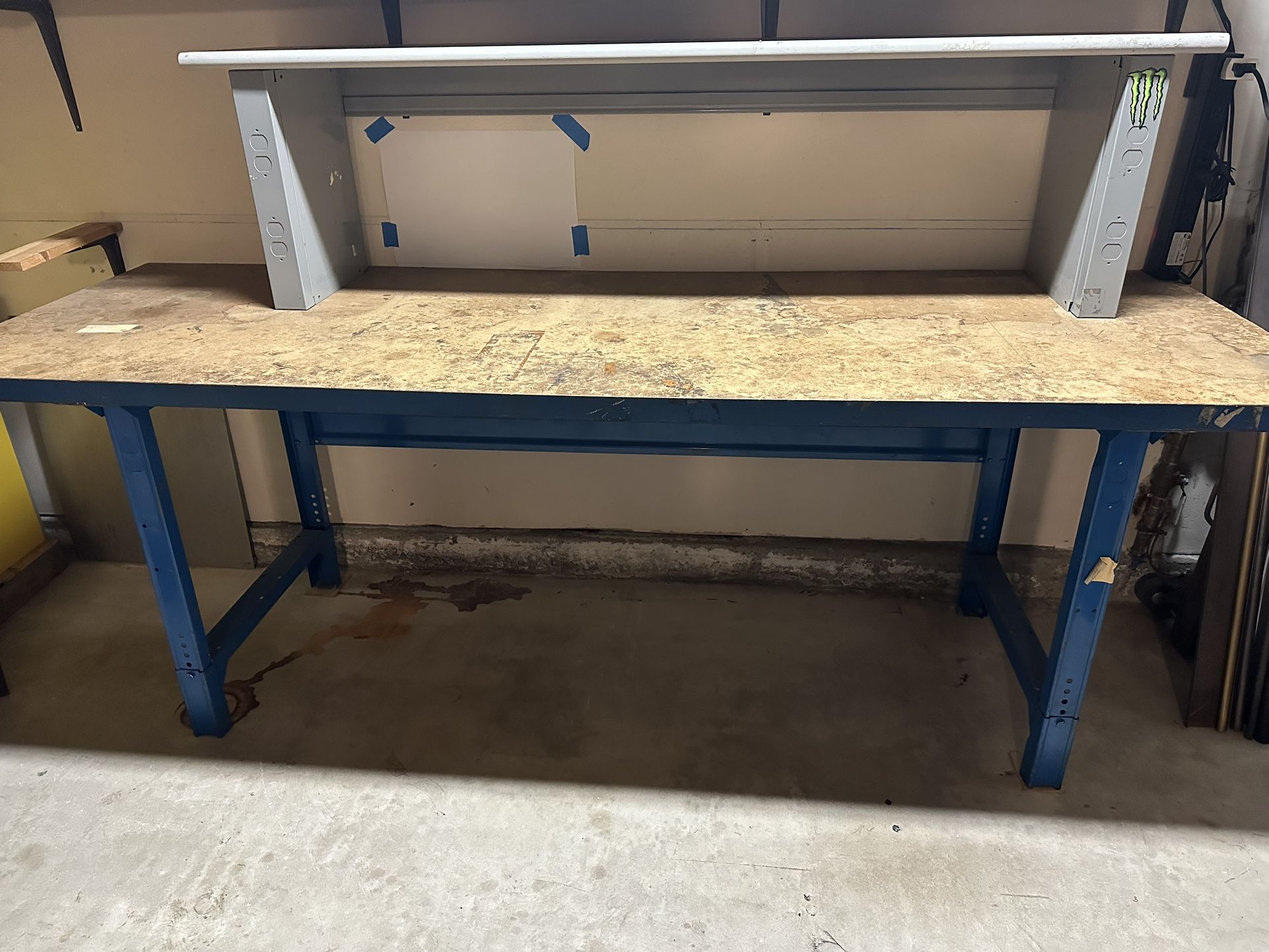ULine Work Bench 8ft Table