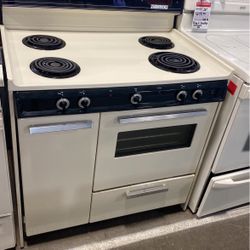 36” Inch Bisque Stove