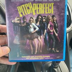 Pitched perfect Blu-ray disc, And DVD Disc and digital copy and ultraviolet.