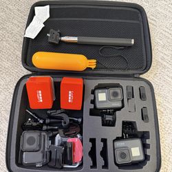 Two GoPro and accessories bundle