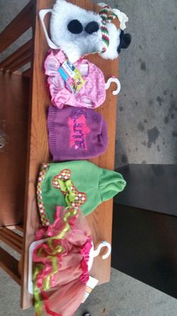 5 extra small or small pet outfits brand new