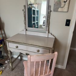 Vanity And Chair 