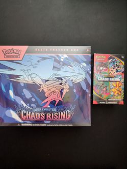 Chaos Rising ETB + Booster Bundle