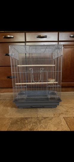 Bird Cage For small to medium Bird 17 wide 14 Deep 23 tall 2500