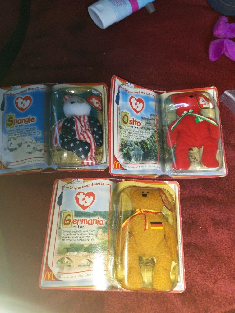 Beanie Baby Collection In Box Never Been Opened 