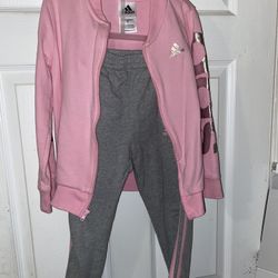 Girls Adidas Sweat Suit