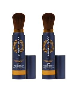 Brush On Block SPF 30 Mineral Powder Sunscreen, 0.12 oz Duo