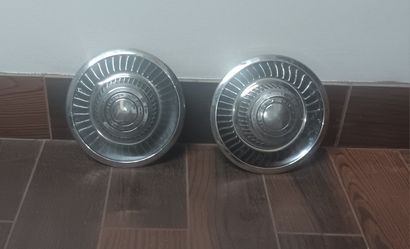 Chevrolet GM Rally Wheel Center Derby Style Hub Caps