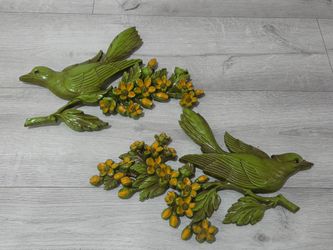 Vintage birds wall art