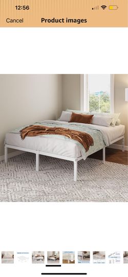 Brand New- Queen Sized White Bed Frame